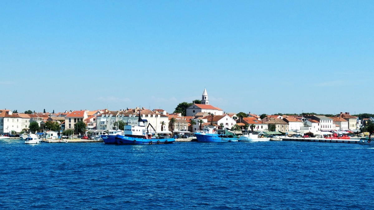 Panorama Foto Biograd am Meer